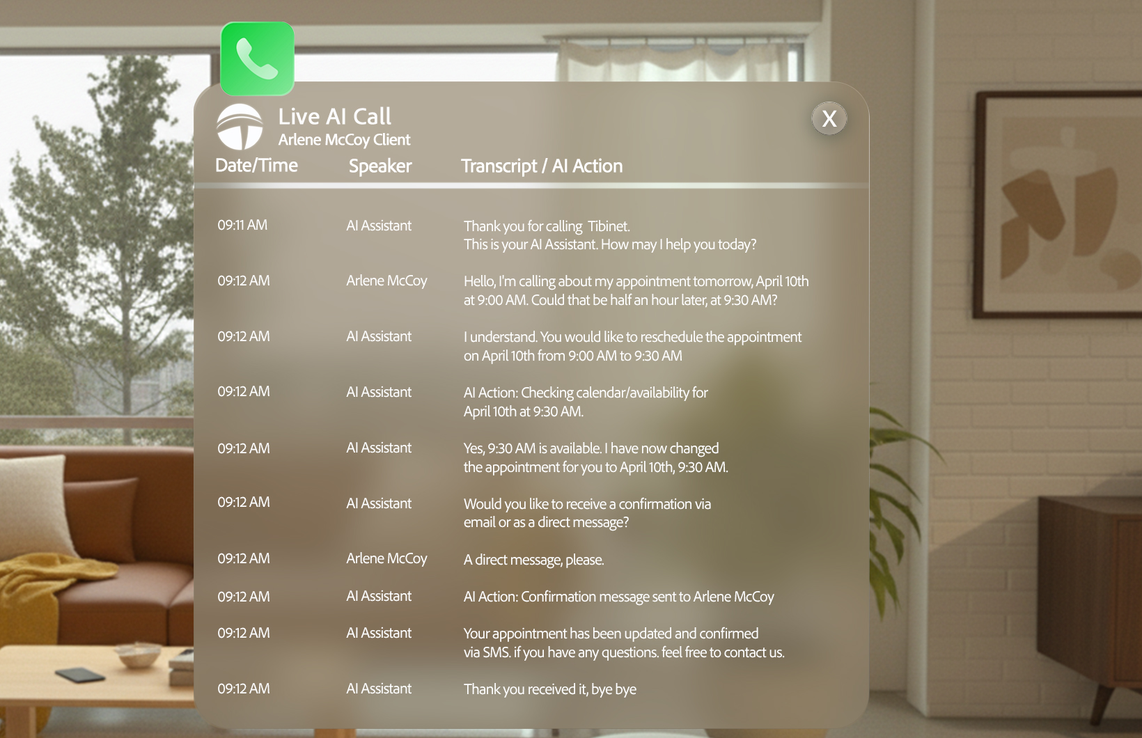 Intelligent AI Gesprek